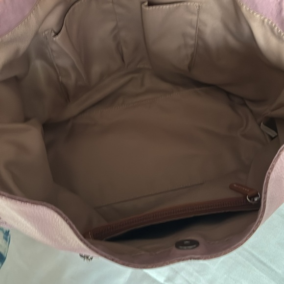 Elegant Pink Leather Los Feliz SAK Bag - Picture 5 of 7